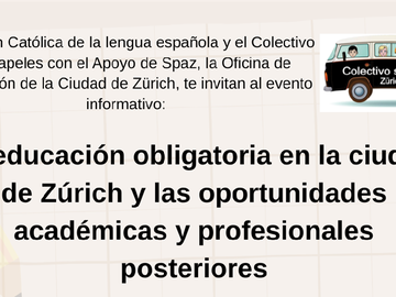 Charla Informativa: La educación obligatoria en la ciudad de Zürich