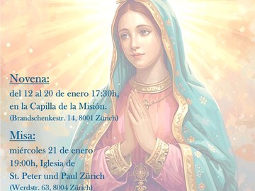 Novena y Misa a la Virgen de Altagracia