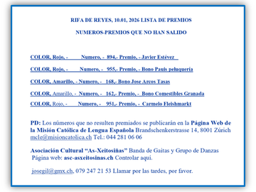 Rifa de reyes en Zürich