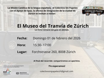 Visita cultural al Museo del Tranvía de Zúrich