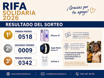 Rifa Solidaria 2026: un gesto de esperanza que transforma vidas