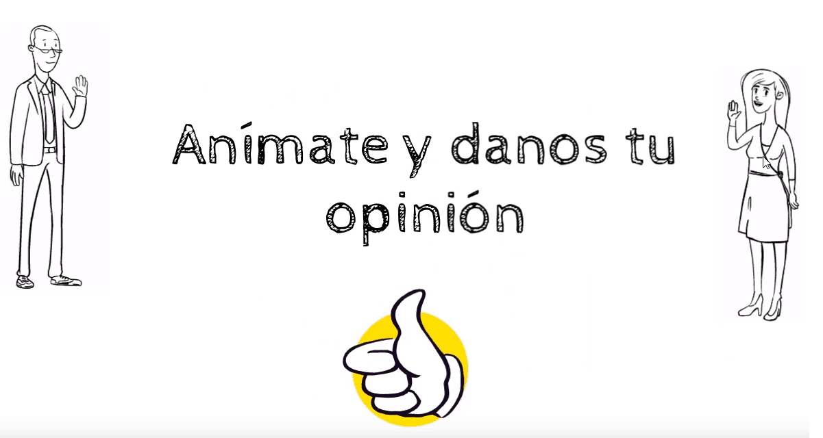 Anímate y danos tu opinión – Todavía tienes tiempo hasta el 30 de abril!!!