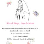 Mes de Mayo mes de María