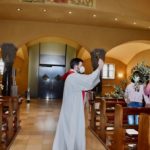 Domingo de Ramos en la iglesia de St. Anton