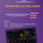 Misa y Procesión del Señor de los Milagros en Zürich