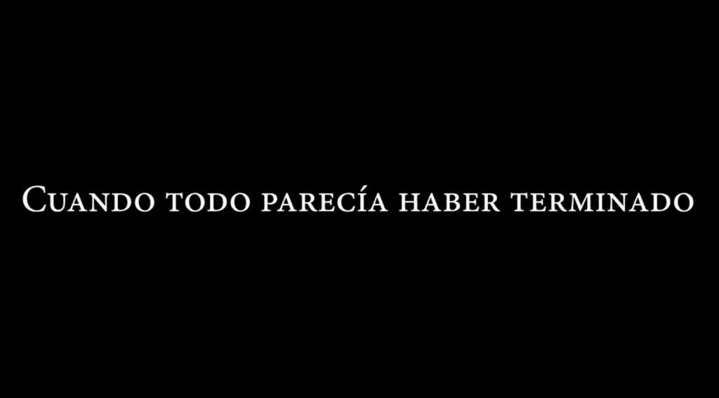El final más inesperado. Pascua de Resurrección - 2022