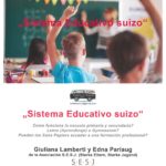 Charla Informativa: «Sistema educativo Suizo» Sábado 24 de septiembre