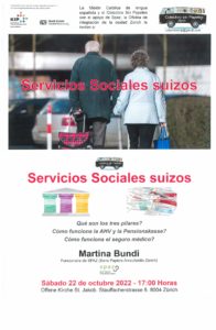 Charla Informativa: Servicios Sociales suizos @ Saal St. Jacob