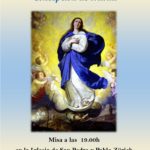 MISA DE LA INMACULADA en ZÜRICH