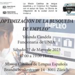 Charla Informativa: Optimización de la busqueda de empleo.