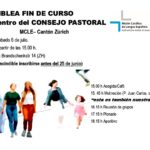 Asamblea de fin de Curso, Encuentro del Consejo Pastoral