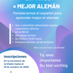 Taller de Español @ Sala de la Misión en Zürich