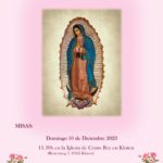 Celebración de Ntra. Sra de Guadalupe                    en Kloten  y en Zúrich