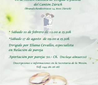 Encuentros de Preparación Matrimonial en la Misión