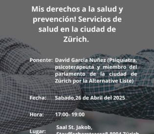 Charla Informativa: Mis derechos a la Salud y prevención