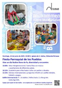 "Fiesta parroquial de los Pueblos" en la iglesia de St. Gallus @ Iglesia de St. Gallus