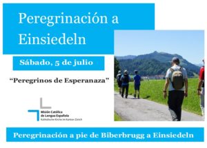 Peregrinación a Einsiedeln con las parroquias Suizas