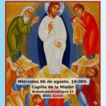 Transfiguración del Señor, misa en la Capilla en Zúrich