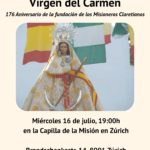 Misa Virgen del Carmen @ Capilla de la Misión