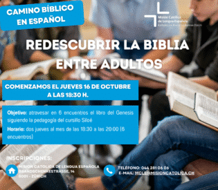 Redescubrir la Biblia entre adultos